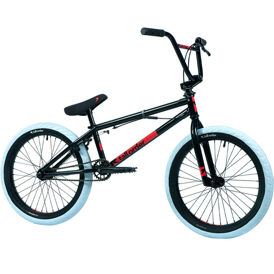 Tall Order Ramp 20″ BMX Freestyle Bike – Black/White – Trikiratas.ee