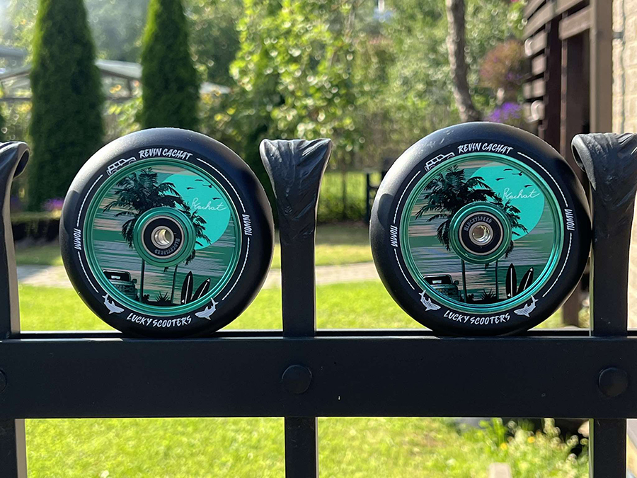 Lucky Lunar 110mm Revin Signature Scooter Wheel 2