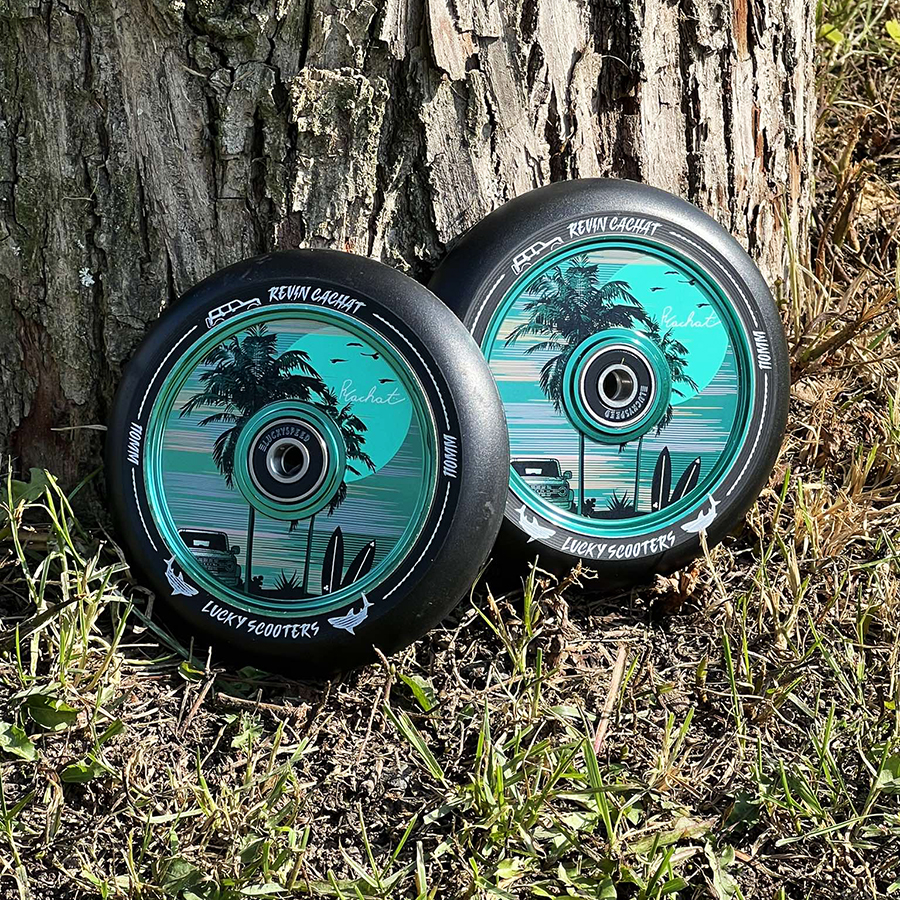 Lucky Lunar 110mm Revin Signature Scooter Wheel 4