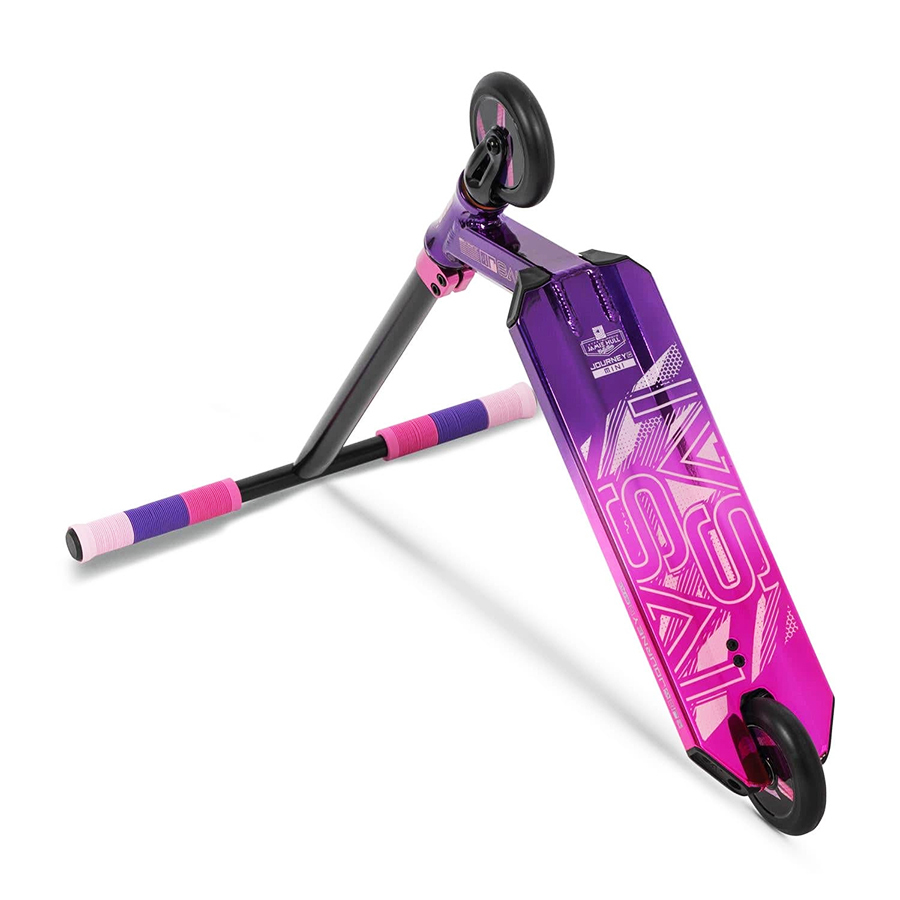 Invert-Supreme-Journey-1-Jamie-Hull-Mini-Stunt-Scooter-Tri-Electro Pink Purple 1