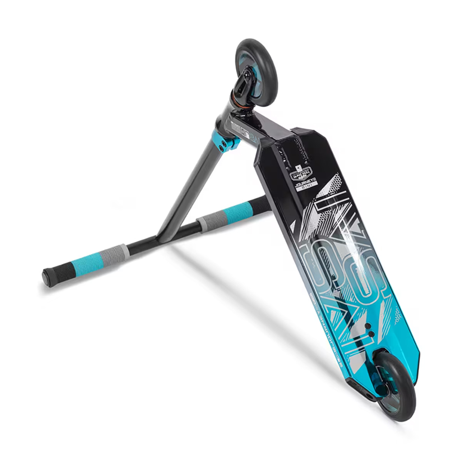 Invert Supreme Journey 1+ Jamie Hull Mini Stunt Scooter Tri Electro Teal Black 1