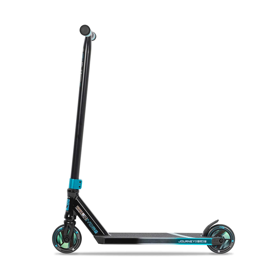 Invert Supreme Journey 1+ Jamie Hull Mini Stunt Scooter Tri Electro Teal Black 4