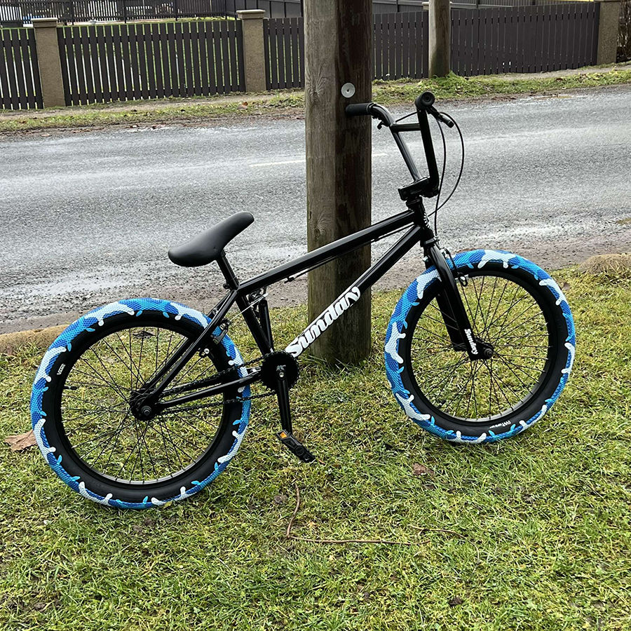 Sunday Blueprint BMX Bike 20 black blue white 3